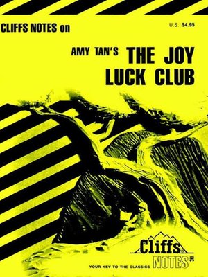cover image of CliffsNotes on Tan's the Joy Luck Club